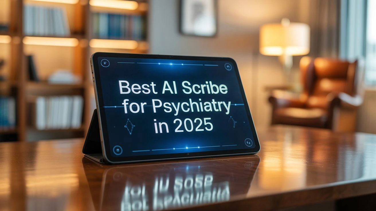 How to Choose the Best AI Scribe for Psychiatry Practices