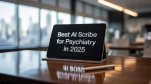 How to Choose the Best AI Scribe for Psychiatry Practices