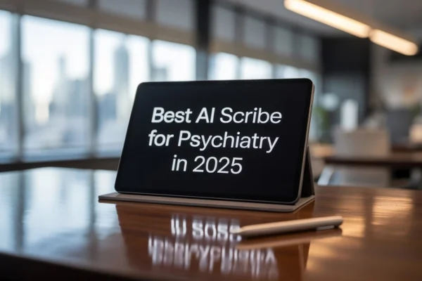 How to Choose the Best AI Scribe for Psychiatry Practices