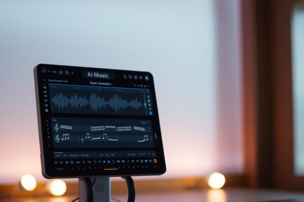 Suno AI Music Generator interface for creating original songs with AI