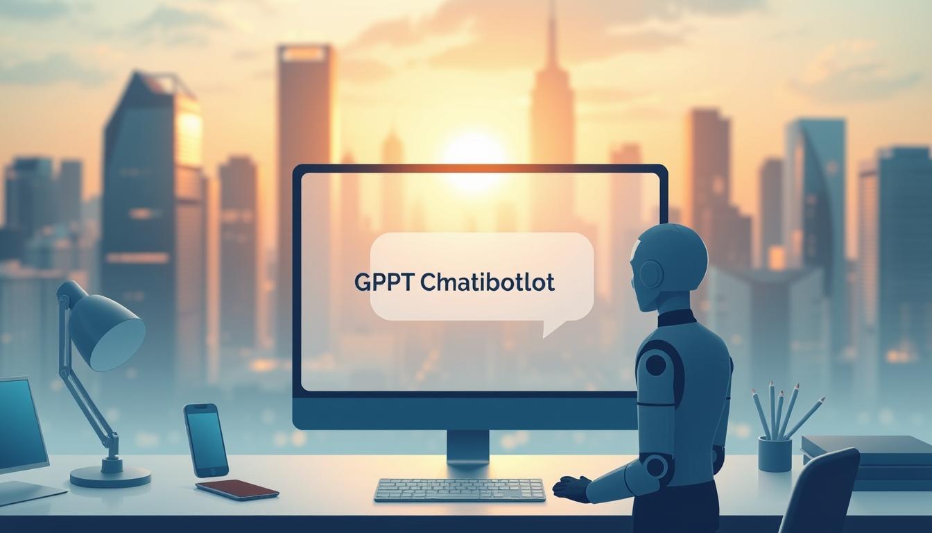 Illustration showing how to use ChatGPT for conversations, learning, and productivity