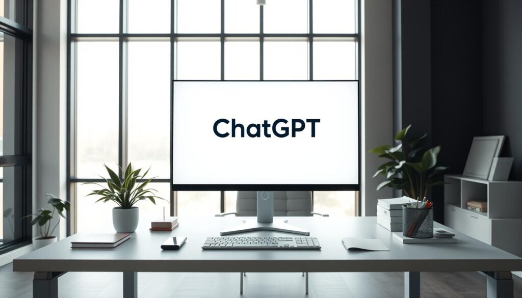 Illustration showing how to use ChatGPT for conversations, learning, and productivity